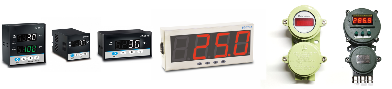 Temperature Indicators/ Controllers