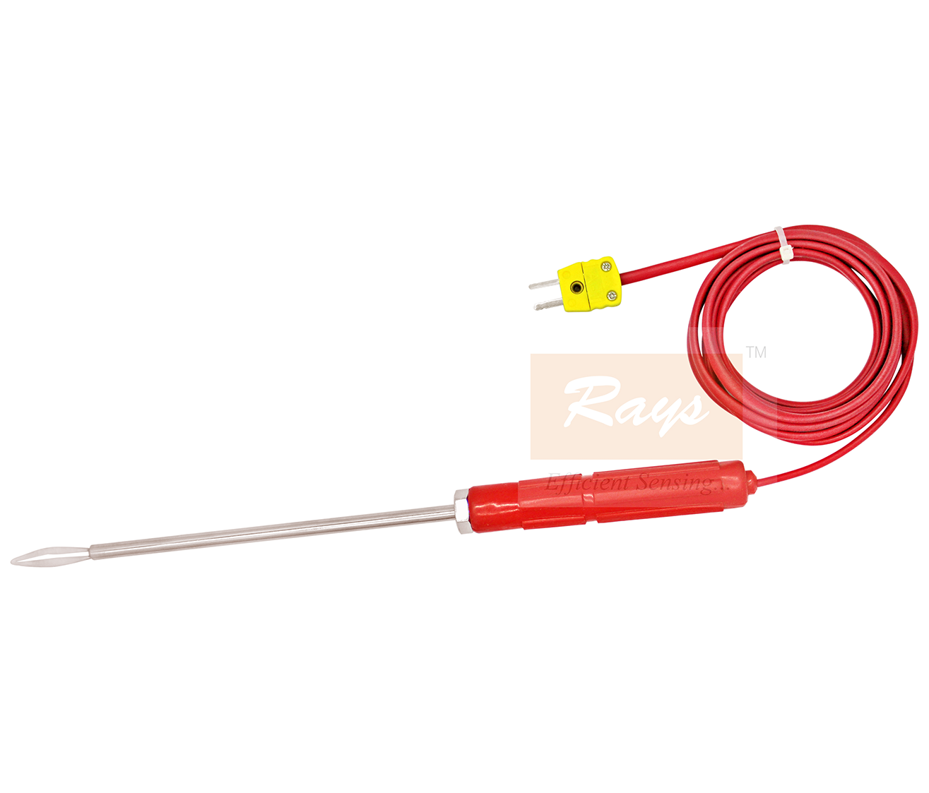 Leaf Type Hand Probe for Surface Temperature Measurement